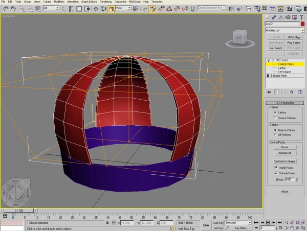 Creation of Crown: Step 3